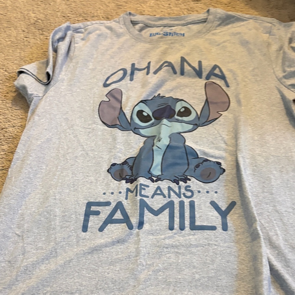 Gray Ohana Means Family T-Shirt